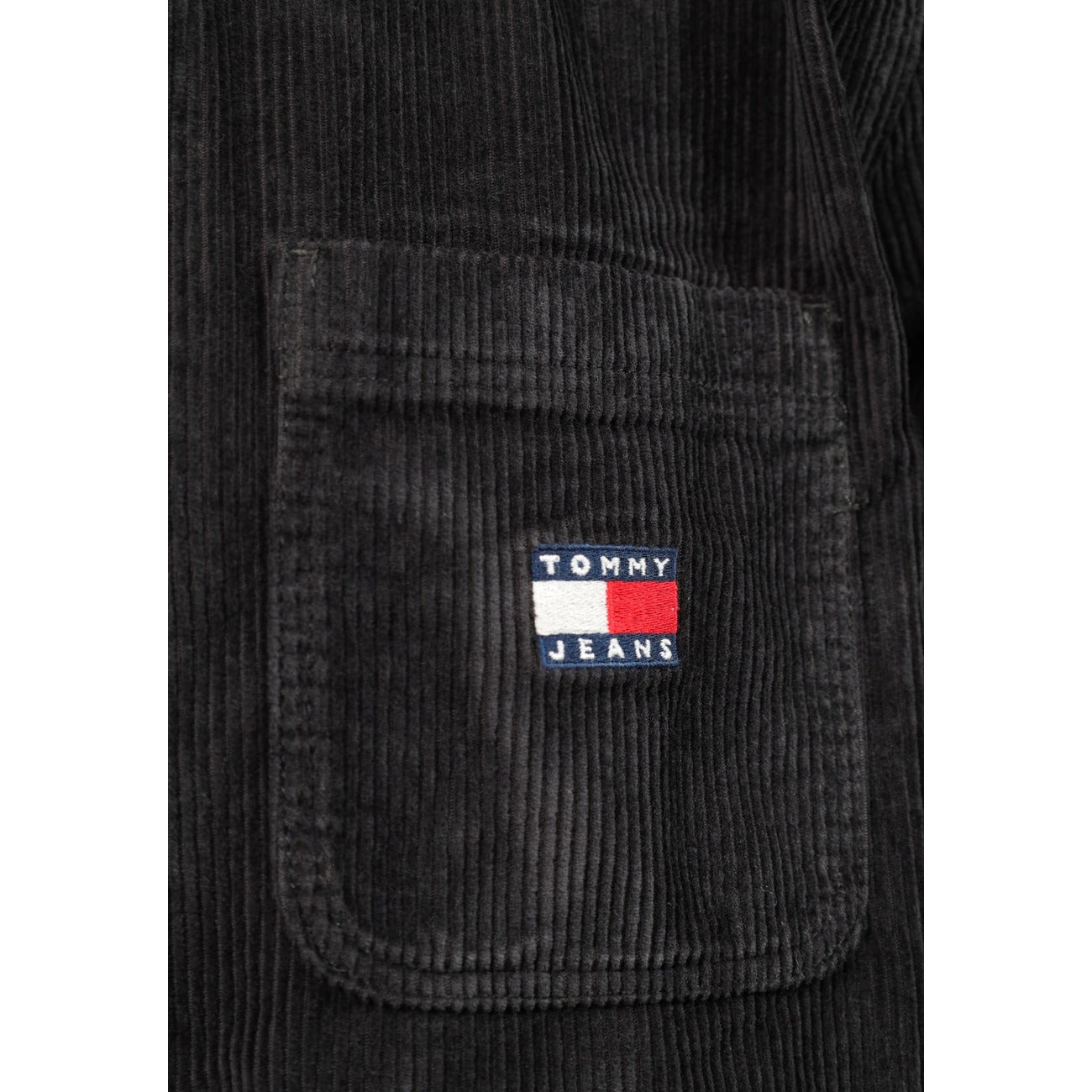 Chemise Tommy Hilfiger Jeans Homme Coton Bio – Noir