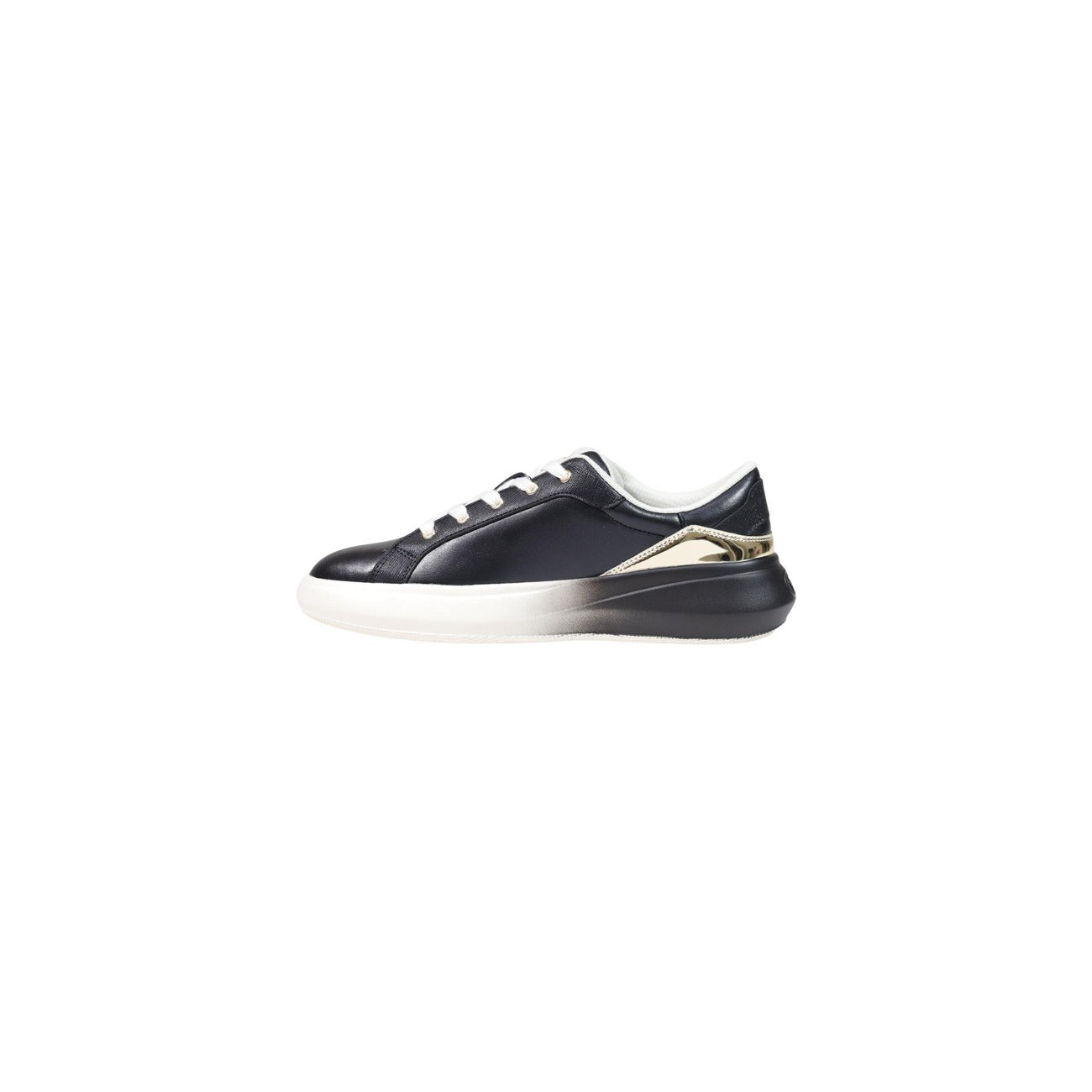 Liu Jo black leather women's sneakers