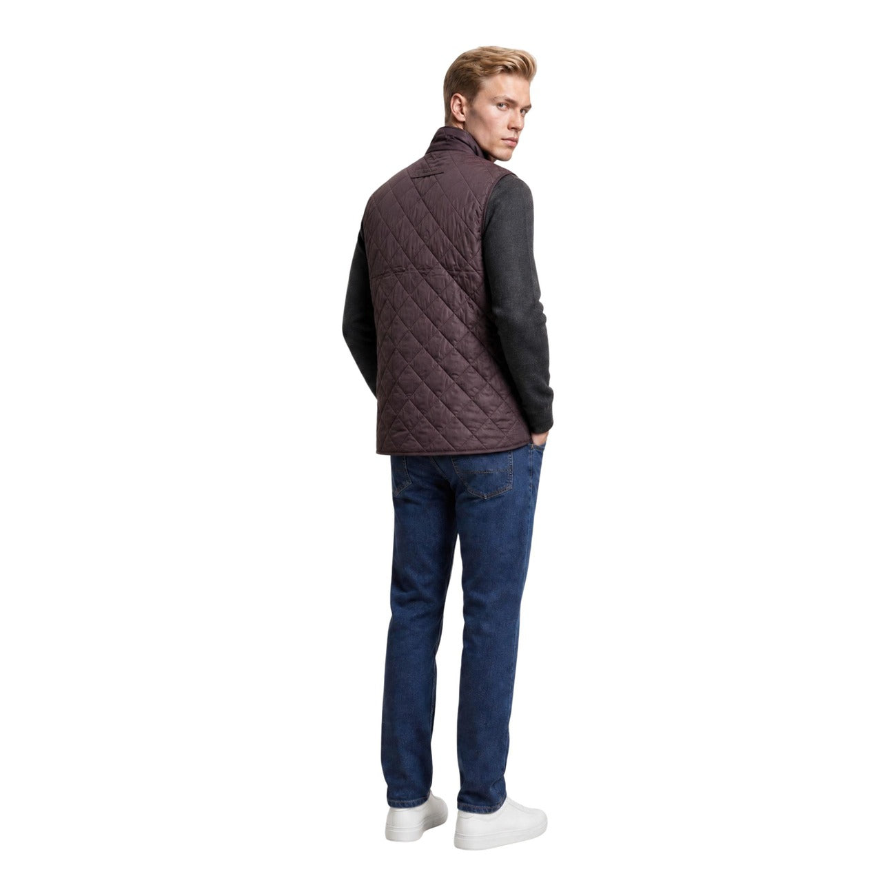 Gilet Barbour New Lowerdale Homme – Marron