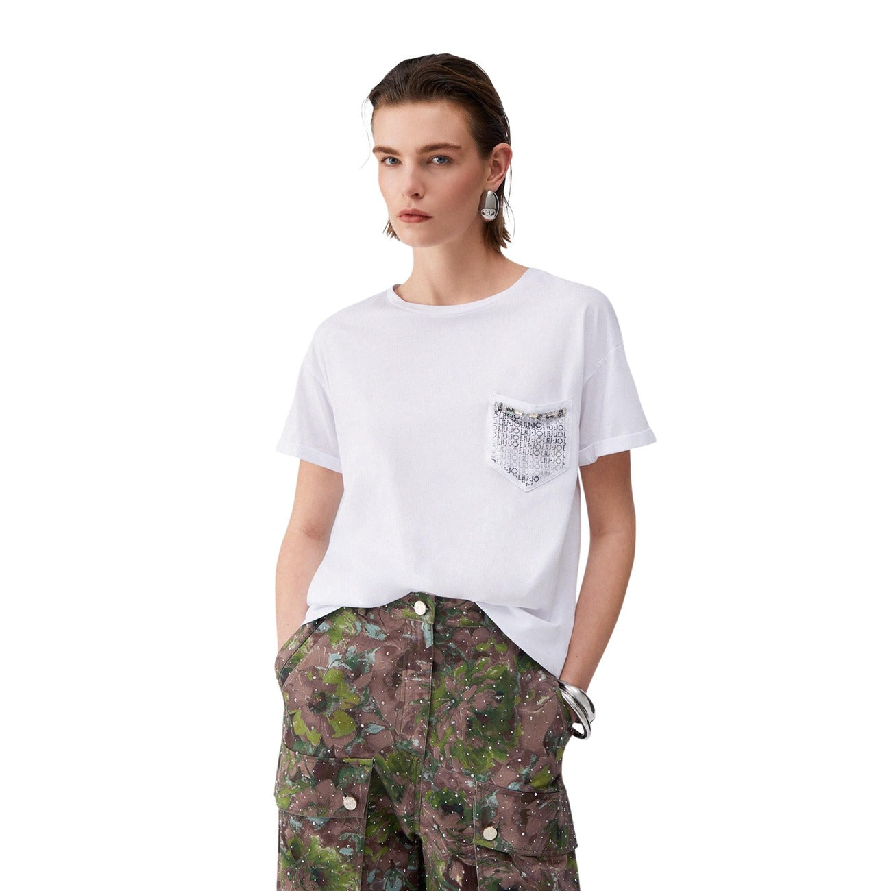T-shirt Liu Jo Femme noir