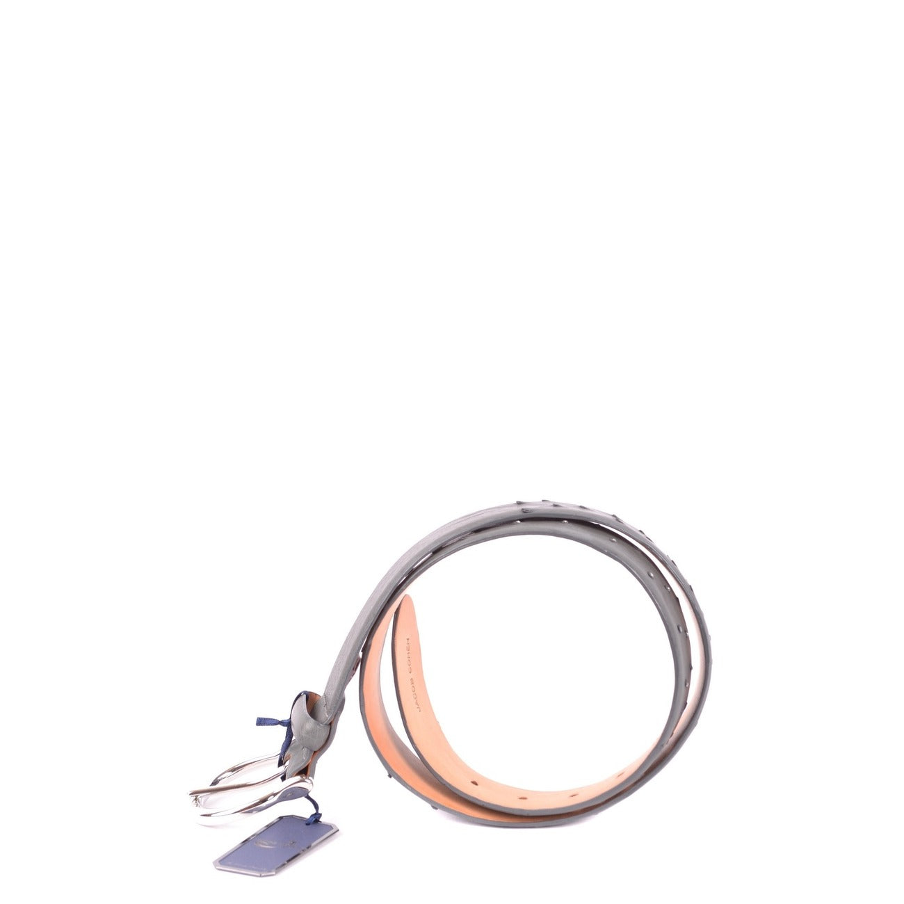 Jacob Cohen women's leather belt – Grey