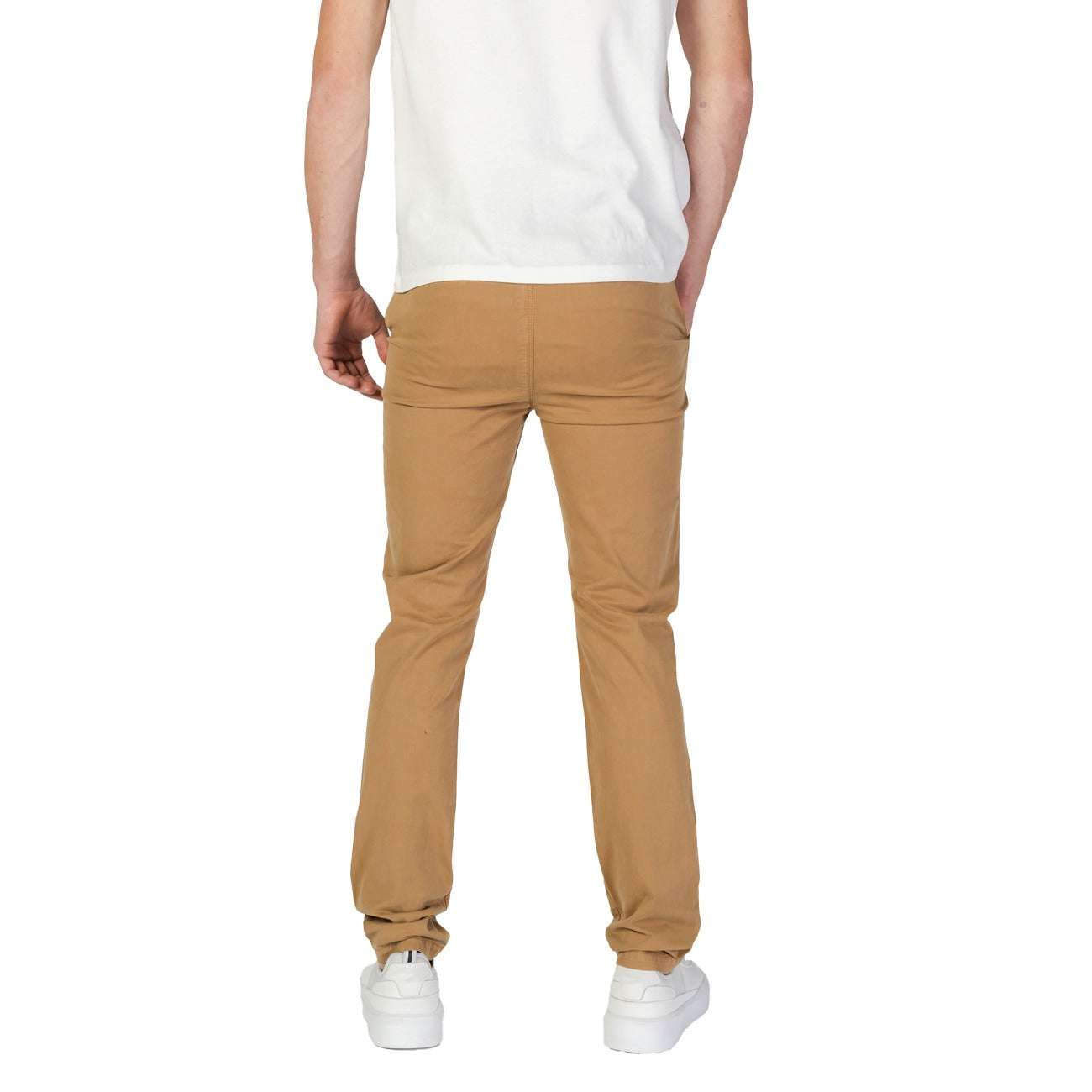 Pantalon Superdry Homme Coton Stretch – Beige
