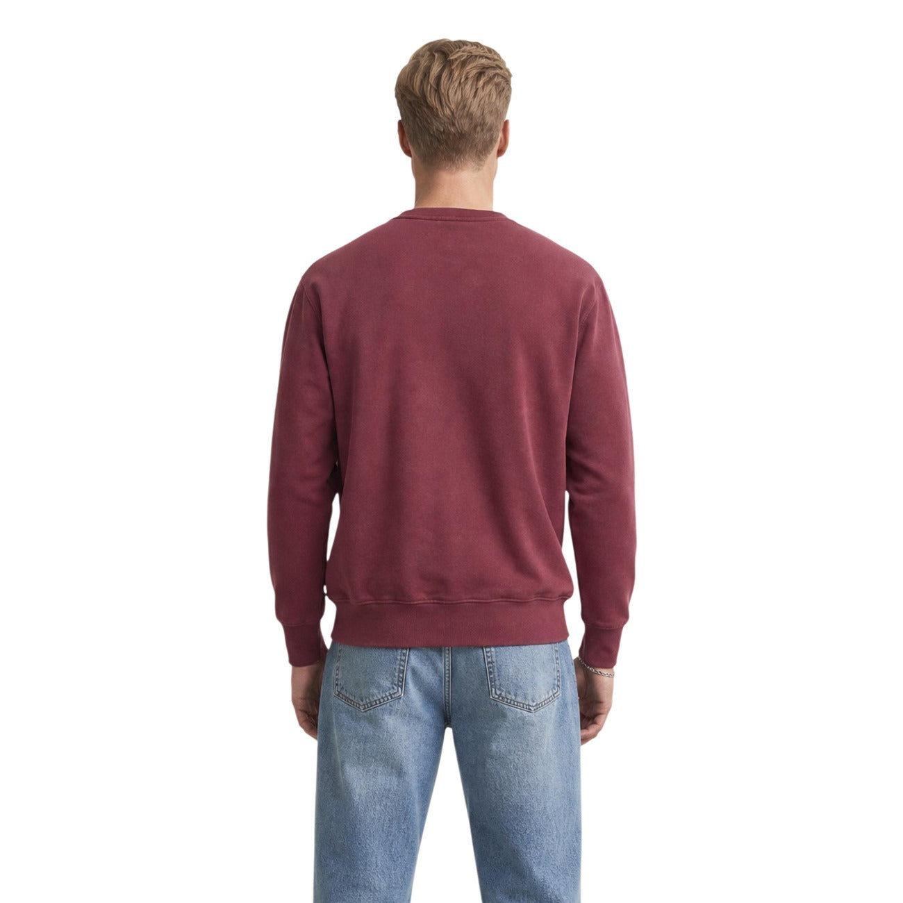 Sweat homme Levi's en coton – Bordeaux