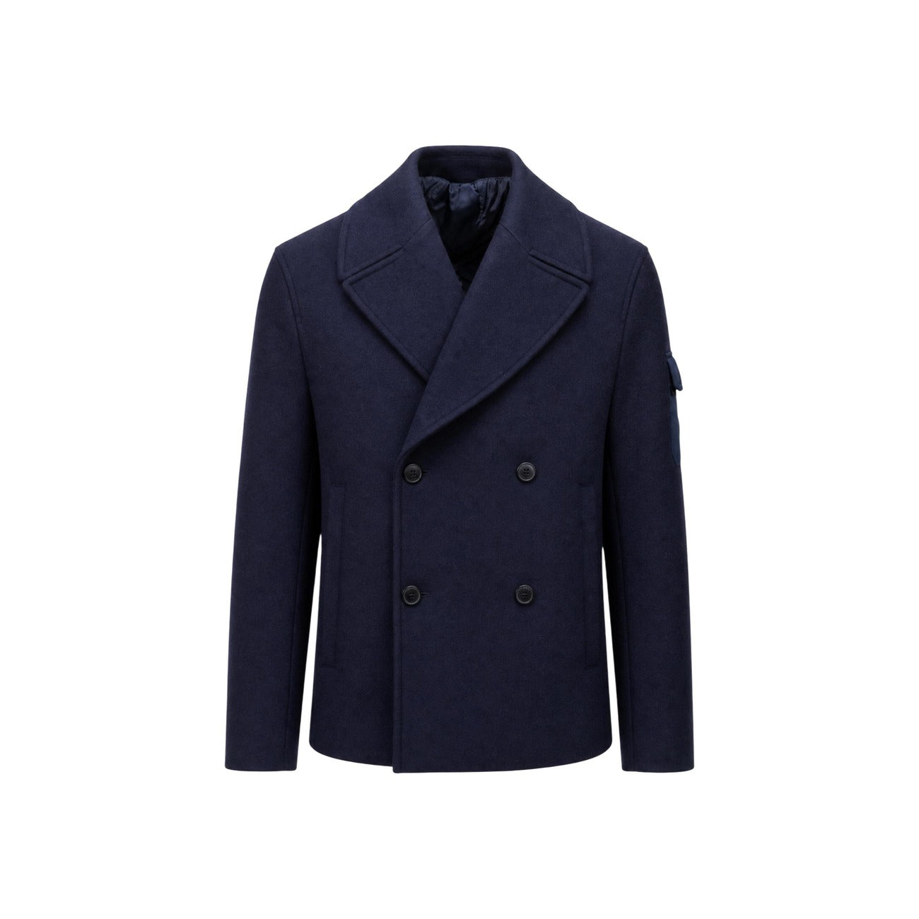 Men's blue wool Armani Exchange jacket