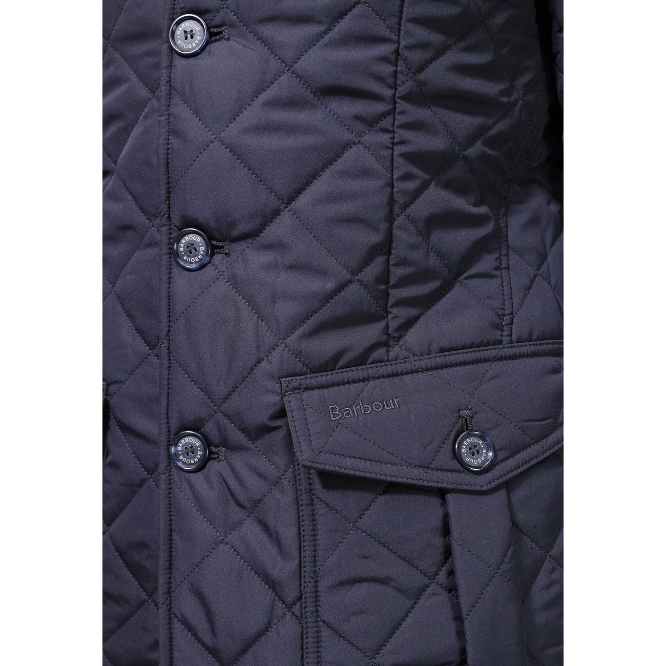 Veste Matelassée Barbour Lutz Homme – Bleu