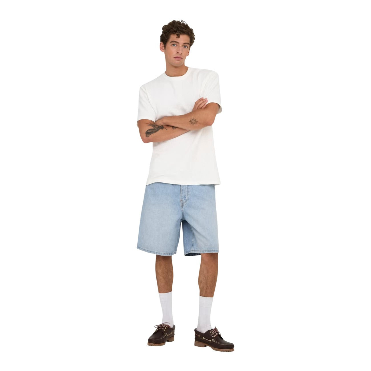 Bermuda en jean Only & Sons Homme – Bleu