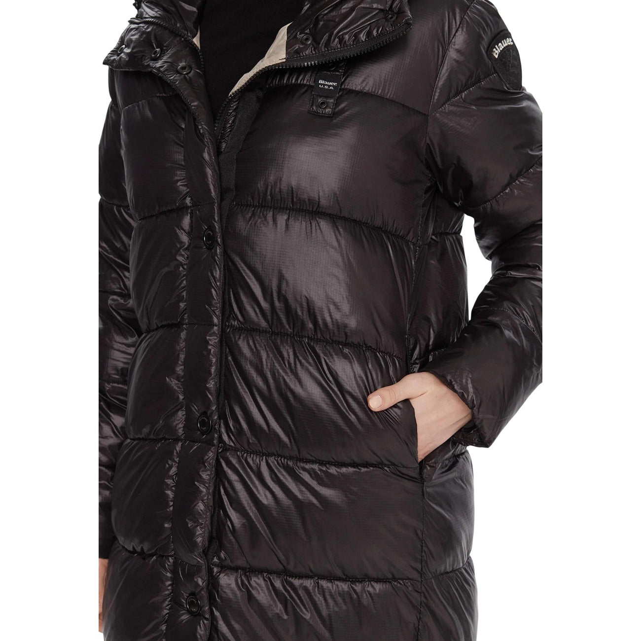 Veste à Capuche Blauer Adelaide Femme – Noir