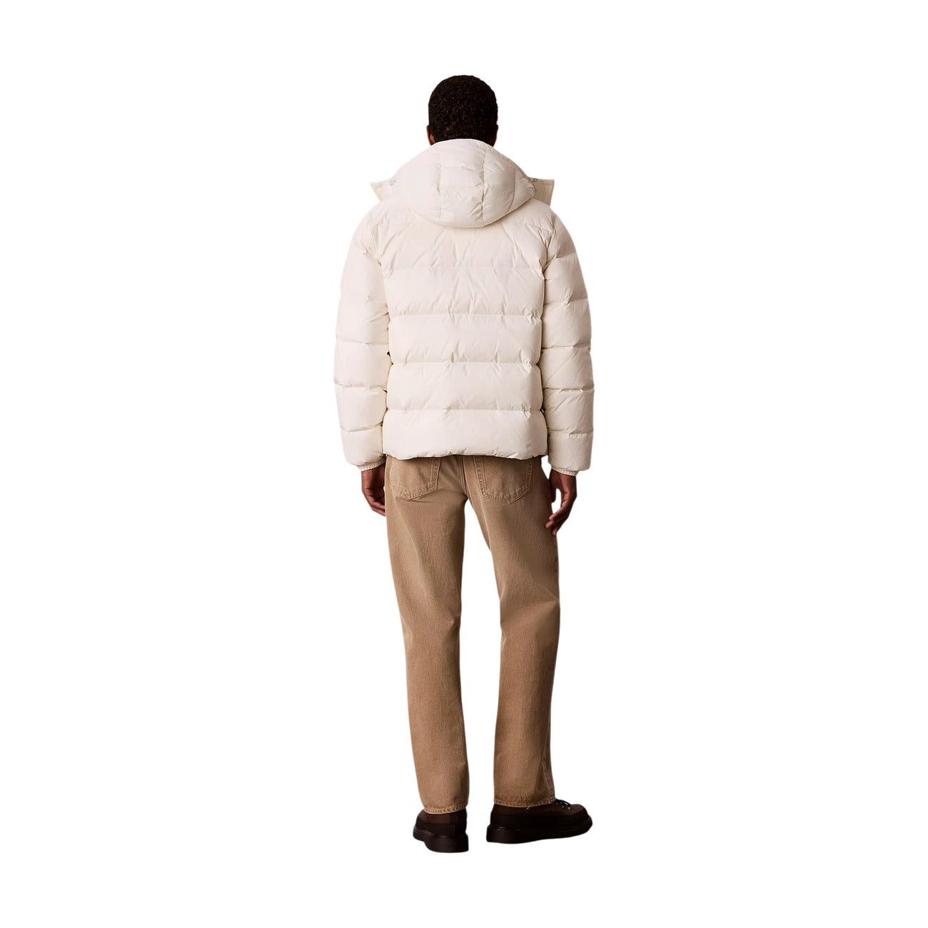 Veste Calvin Klein Jeans Homme à Capuche – Blanc