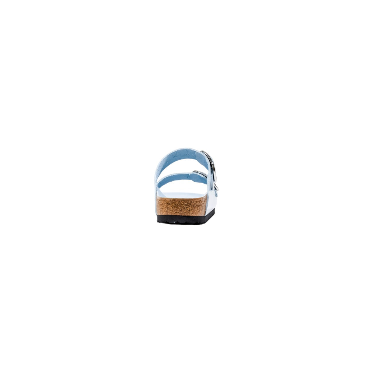 Mules Birkenstock Femme – Bleu Azur/Gris