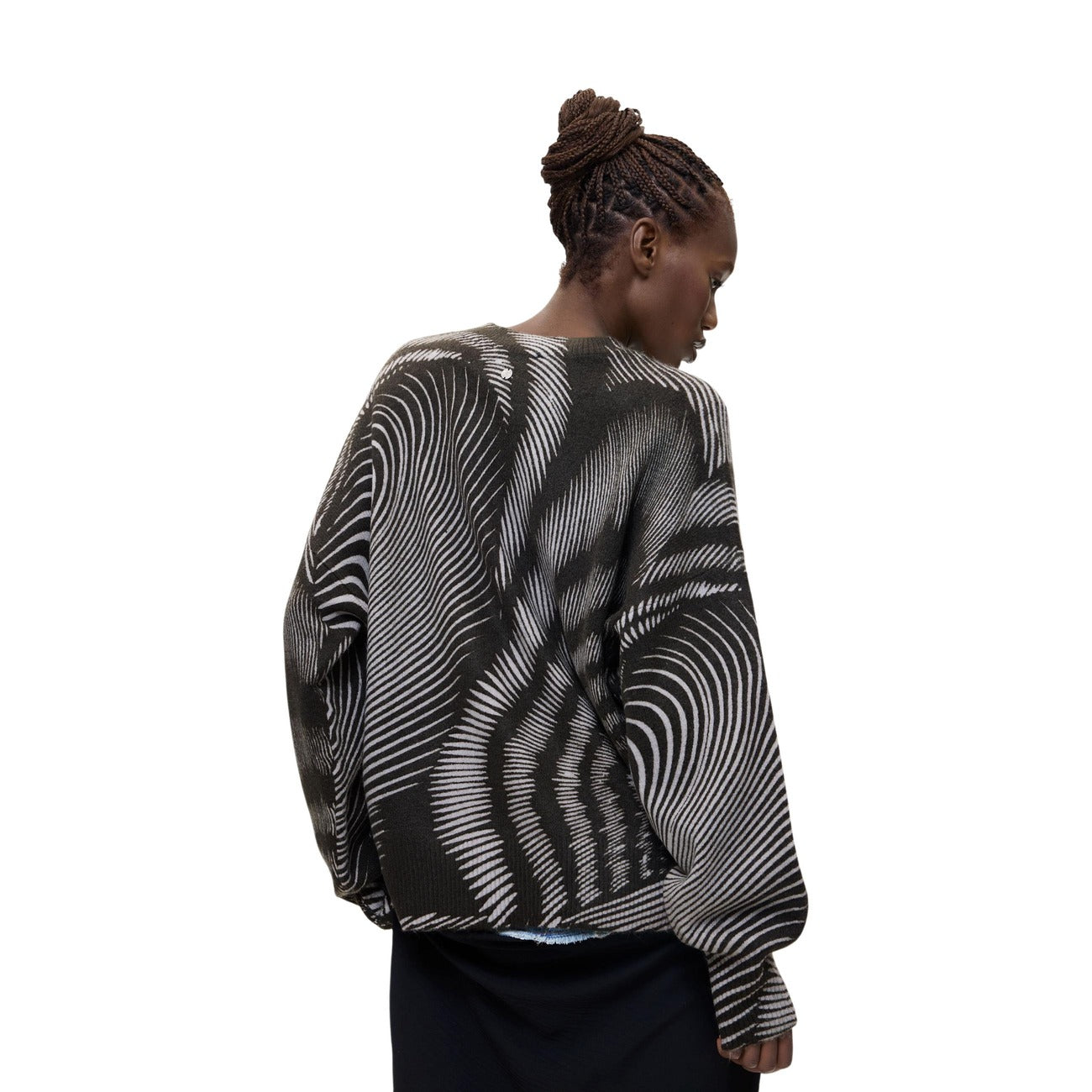 Pull femme Desigual – Noir et blanc