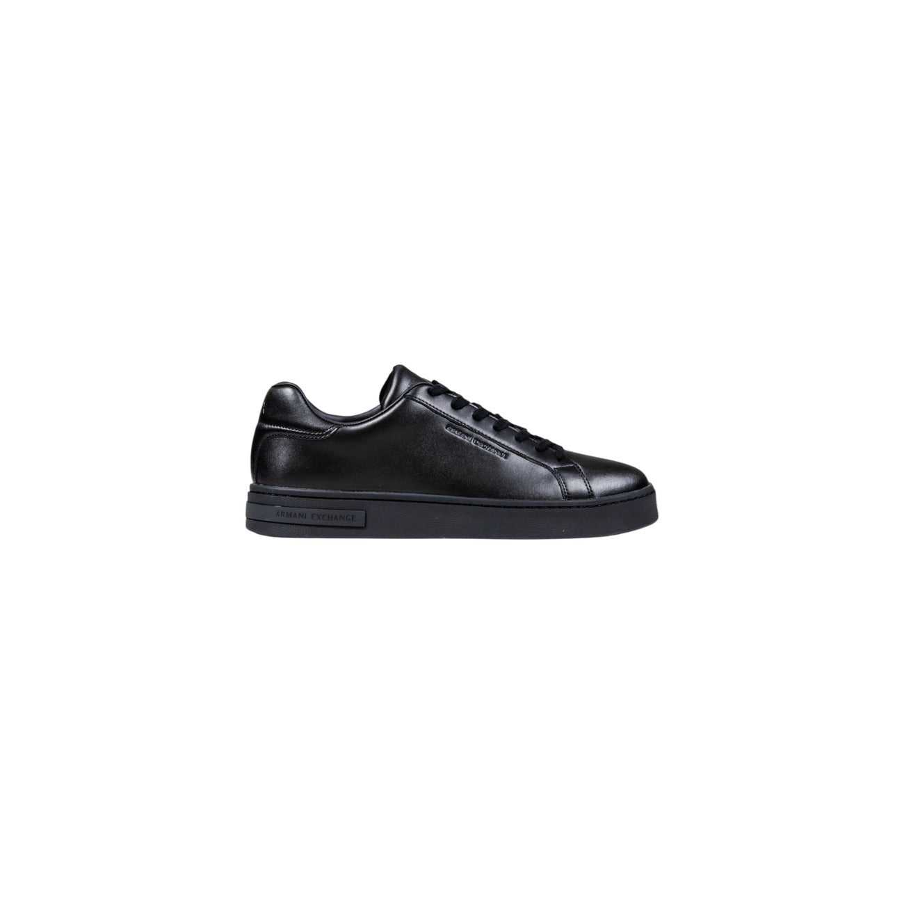 Baskets Armani Exchange Homme en Cuir – Noir