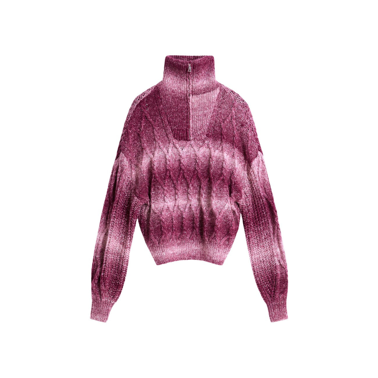 Pull Desigual Femme avec Laine – Bordeaux