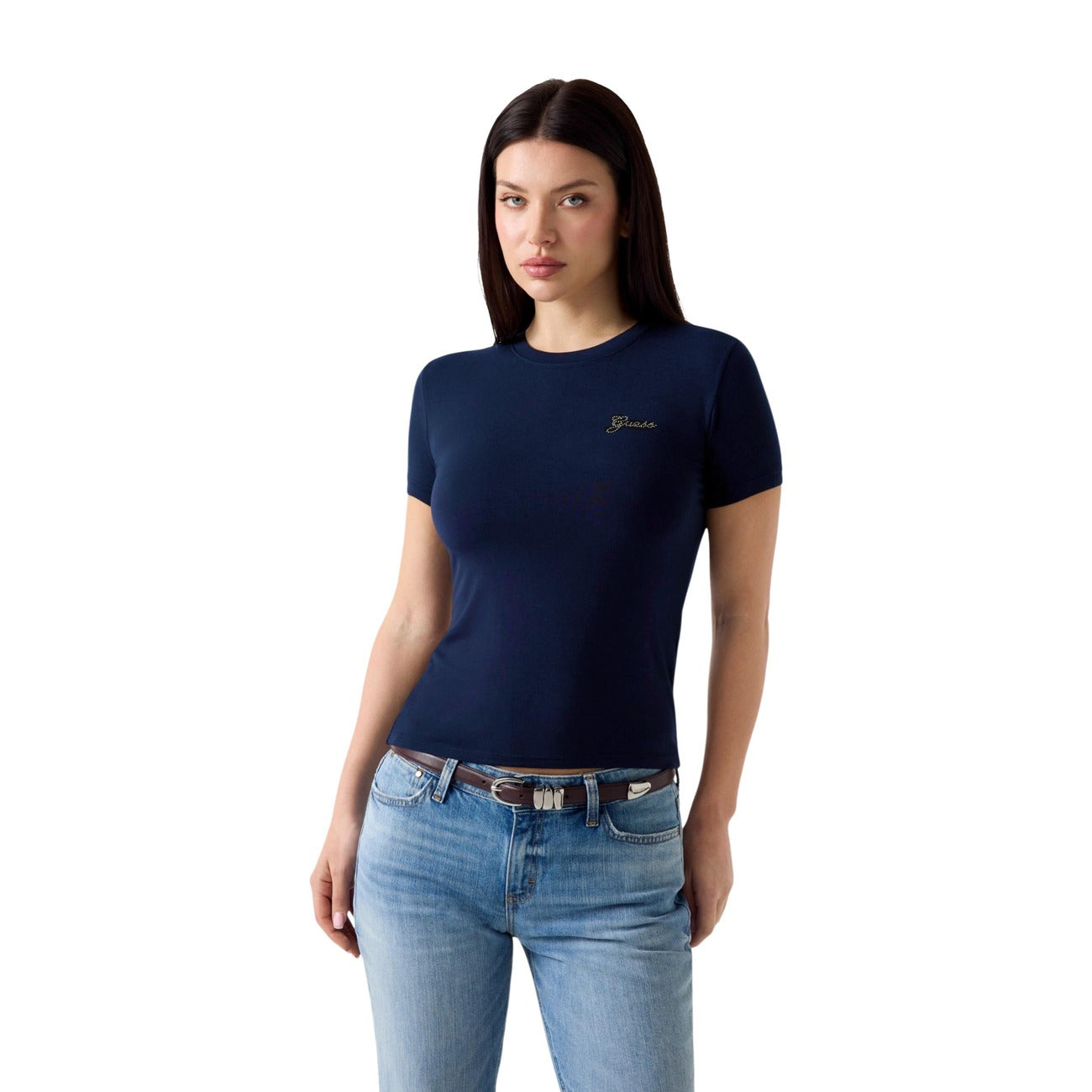 Guess Women's Modal T-shirt – White