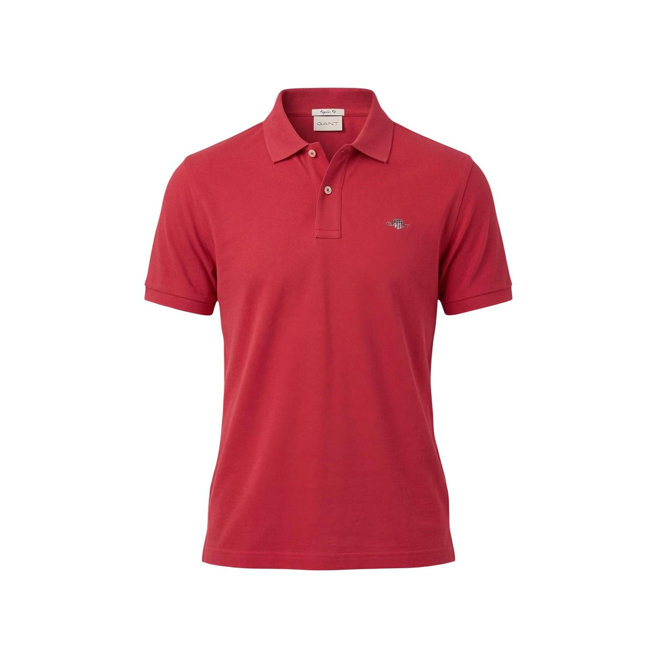 Polo homme Gant en coton stretch – Rouge