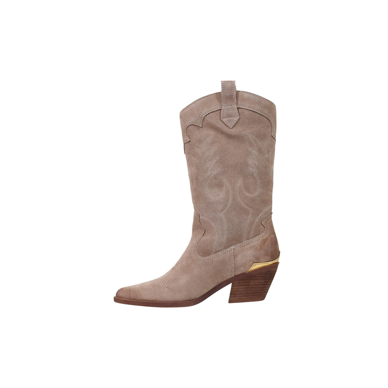 Bottines Liu Jo Femme Compensées en Cuir – Beige