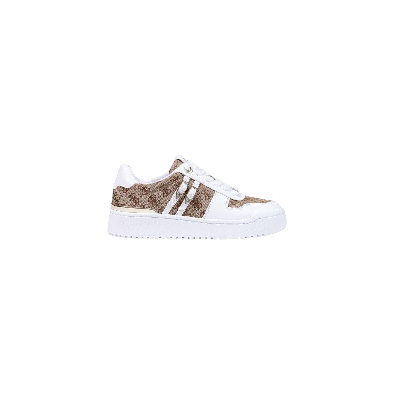 Baskets Guess Femme Maggnet2 – Beige