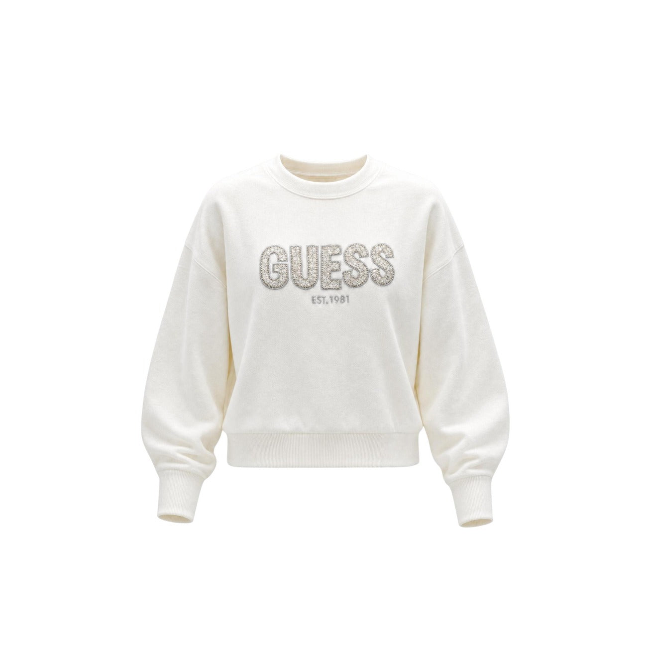 Pull Guess Madeline Femme – Blanc et Noir