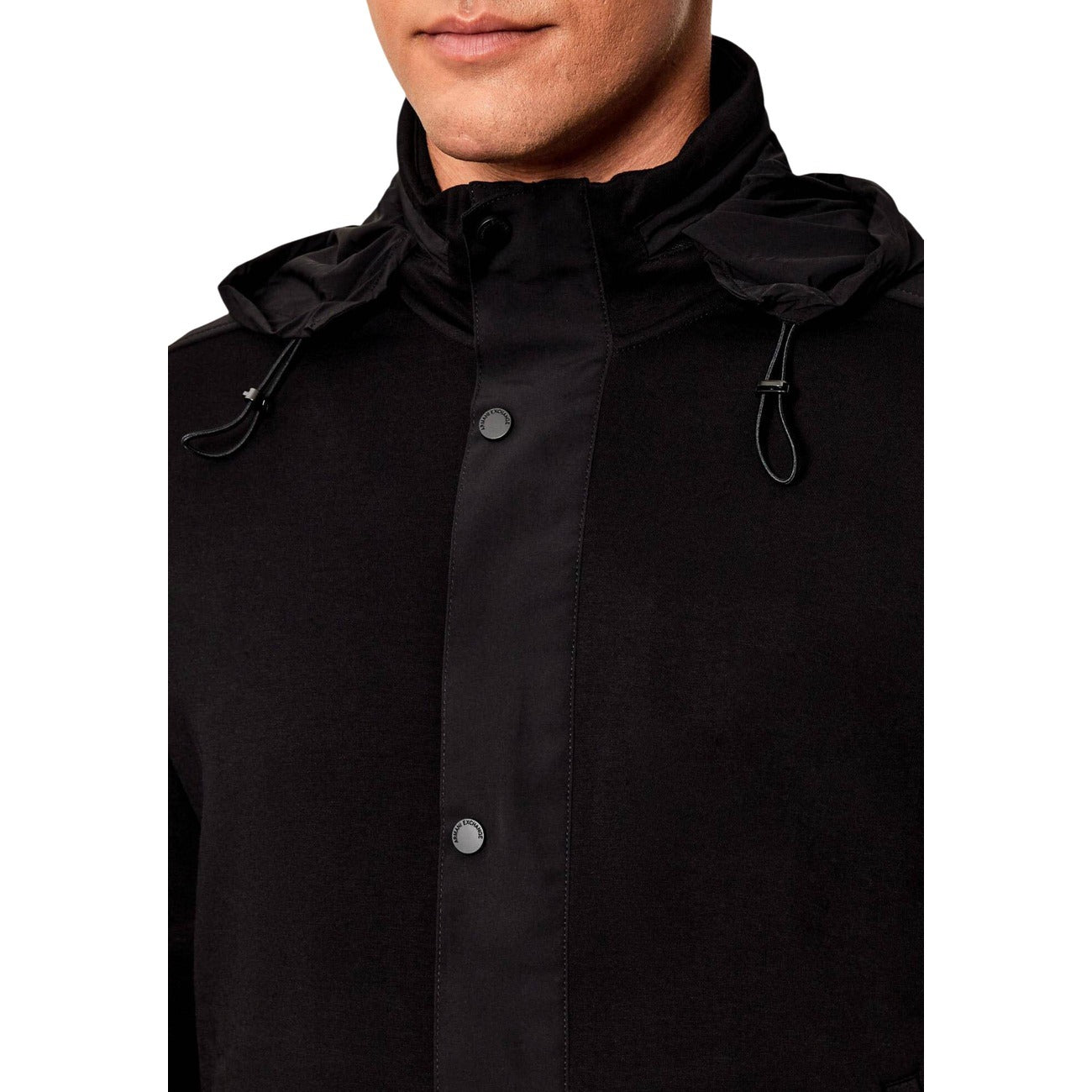 Sweat à Capuche Armani Exchange Homme – Noir
