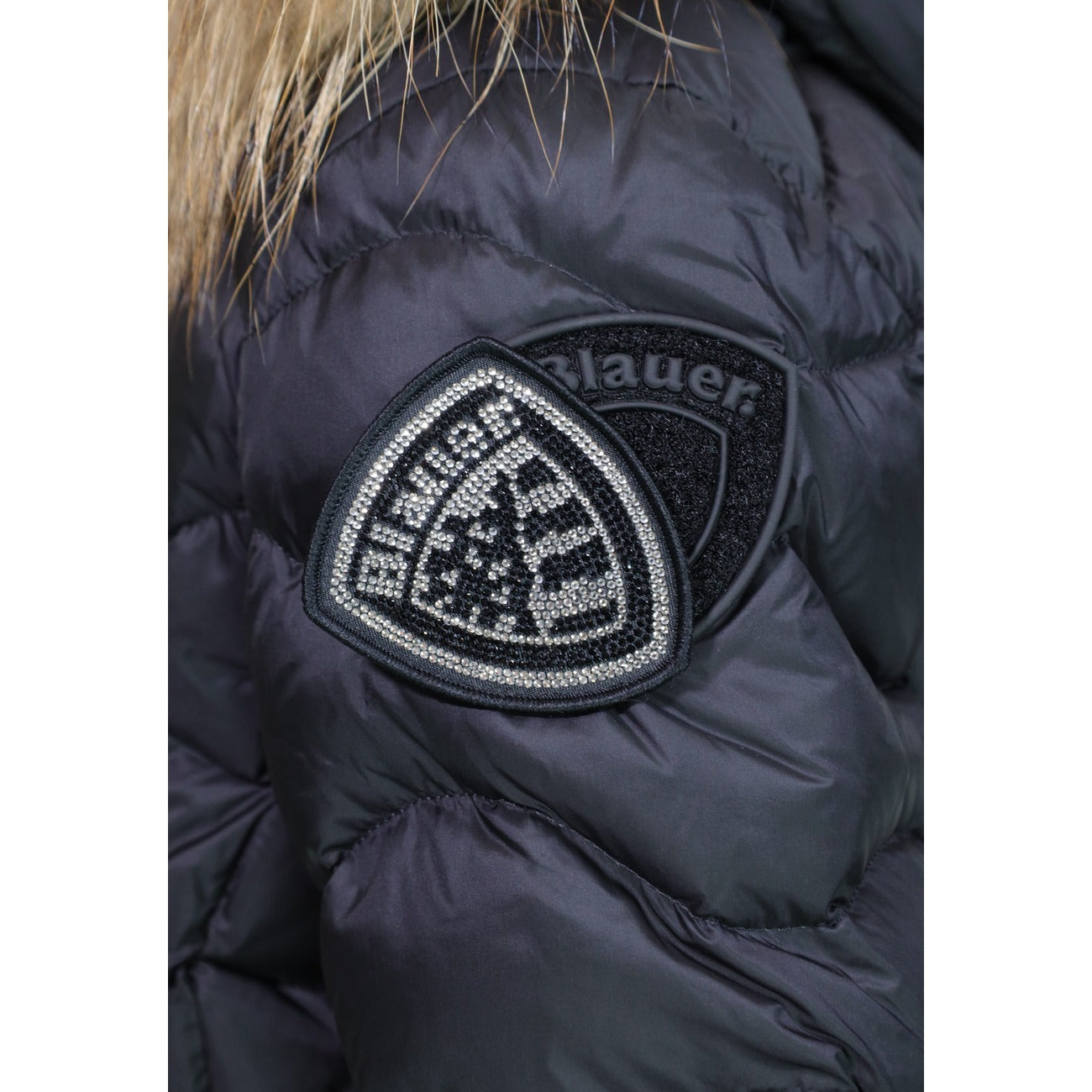 Veste à Capuche Blauer Aldie Femme – Noir/Blanc