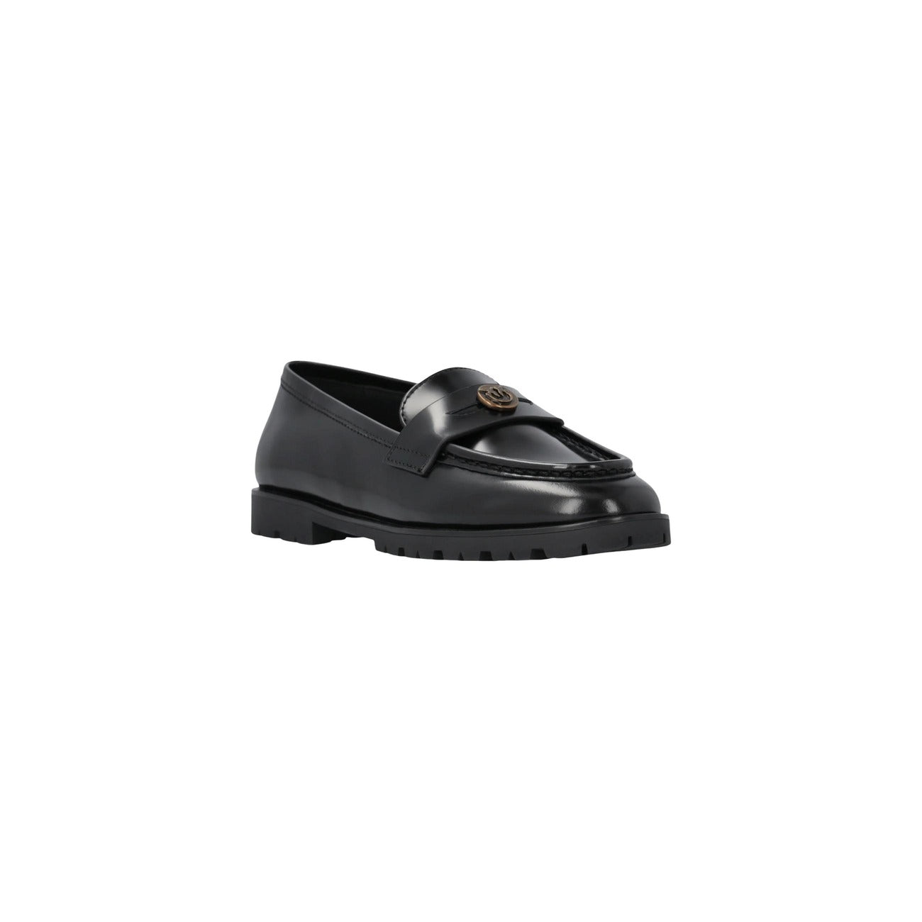 Chaussures Basses Pinko Femme Nora en Cuir – Noir