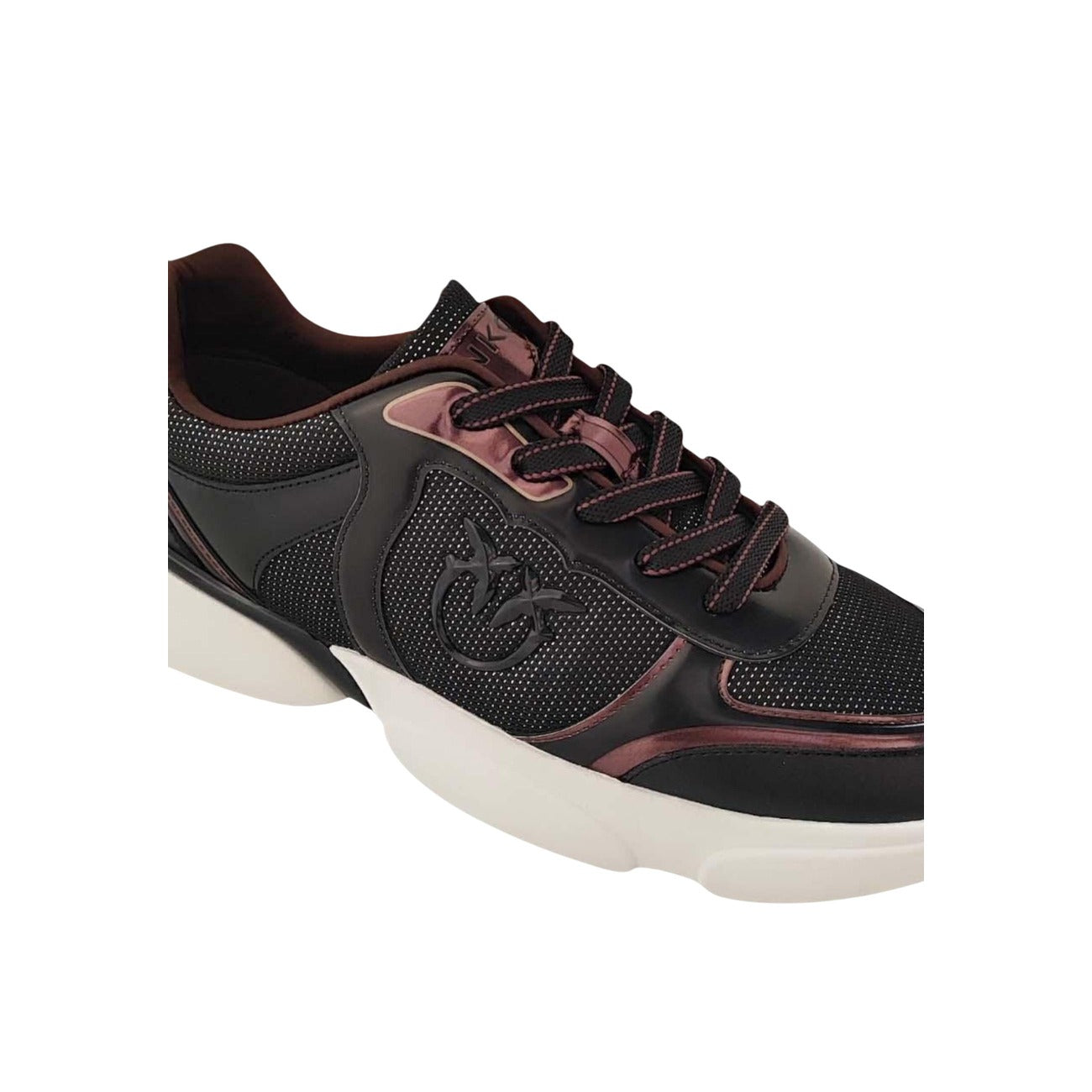 Baskets Pinko Femme Alba – Noir/Blanc