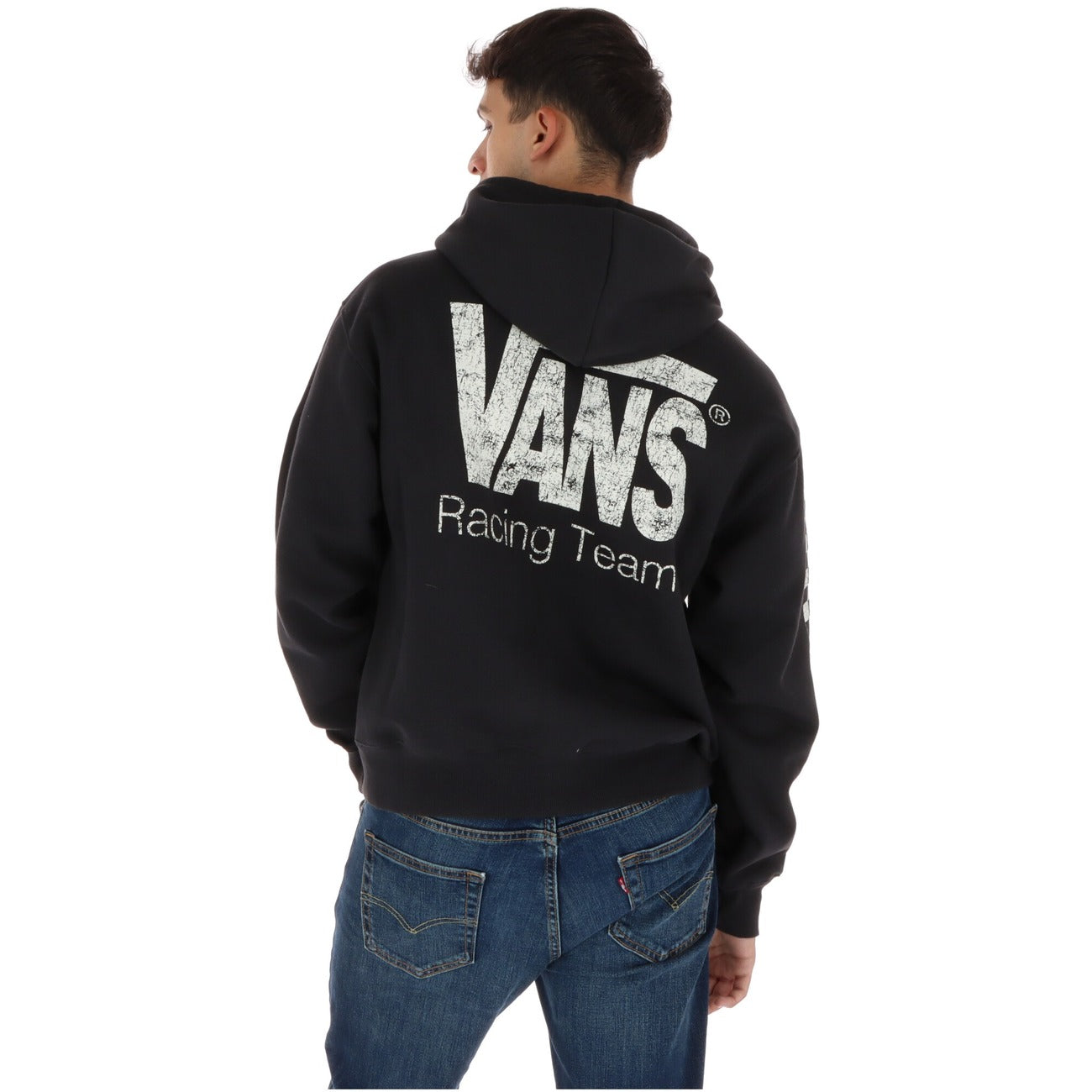 Sweat Zippé Vans Homme – Noir