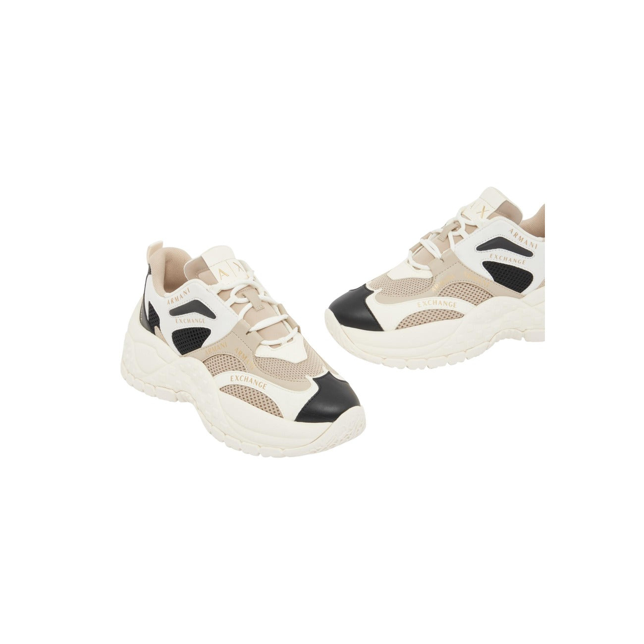 Baskets Armani Exchange Femme – Beige
