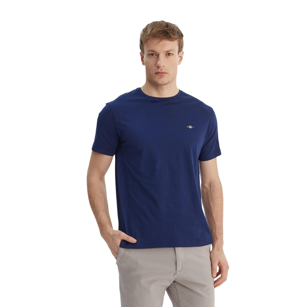 T-shirt homme Gant en coton – Gris