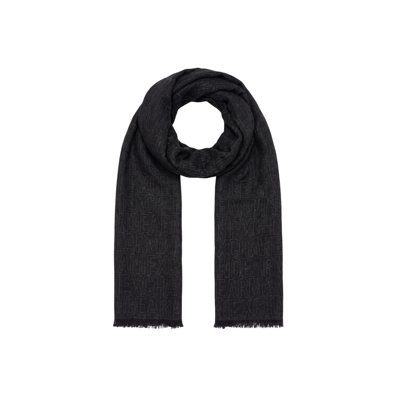 Écharpe Armani Exchange Homme – Noir