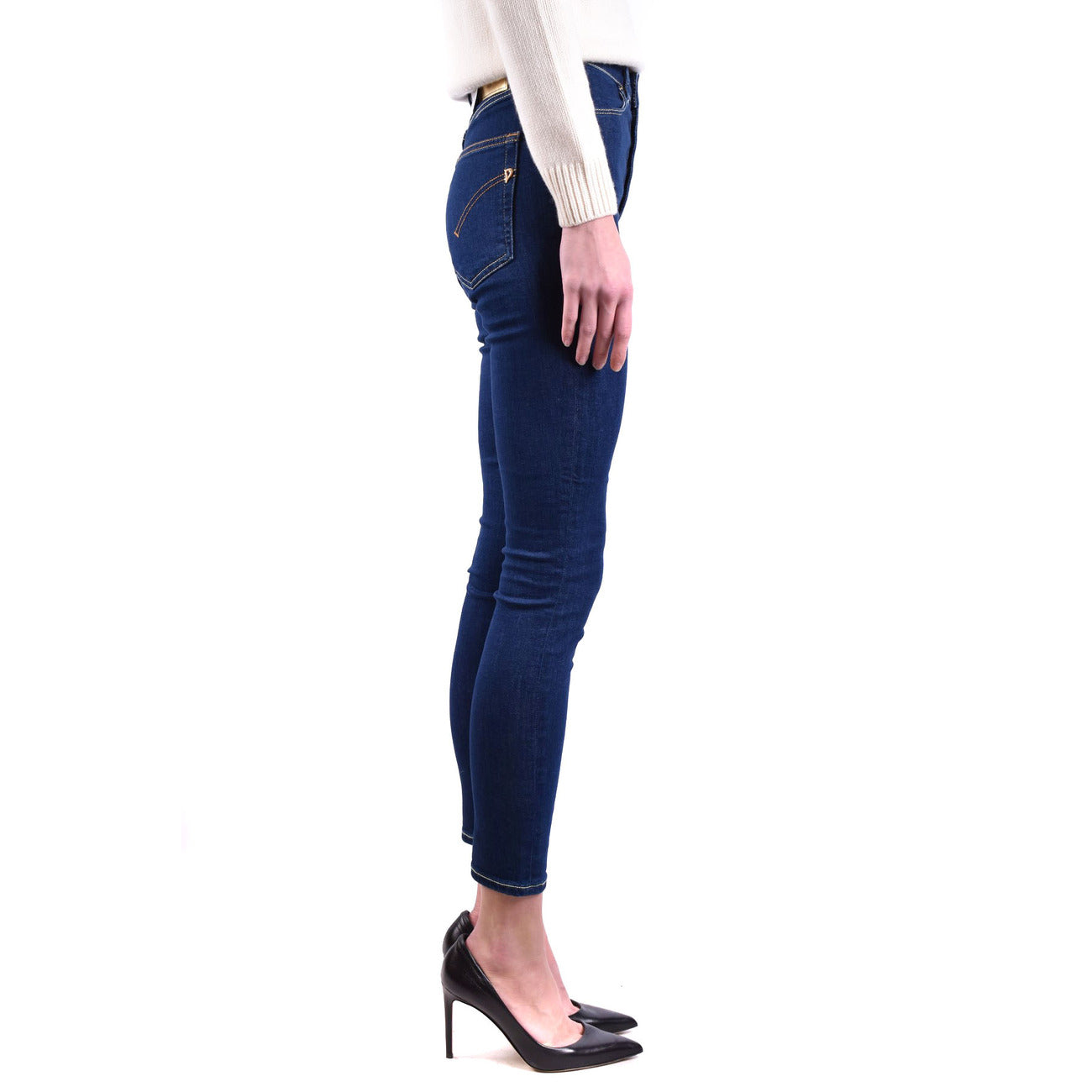 Jean femme Dondup en coton stretch – Bleu