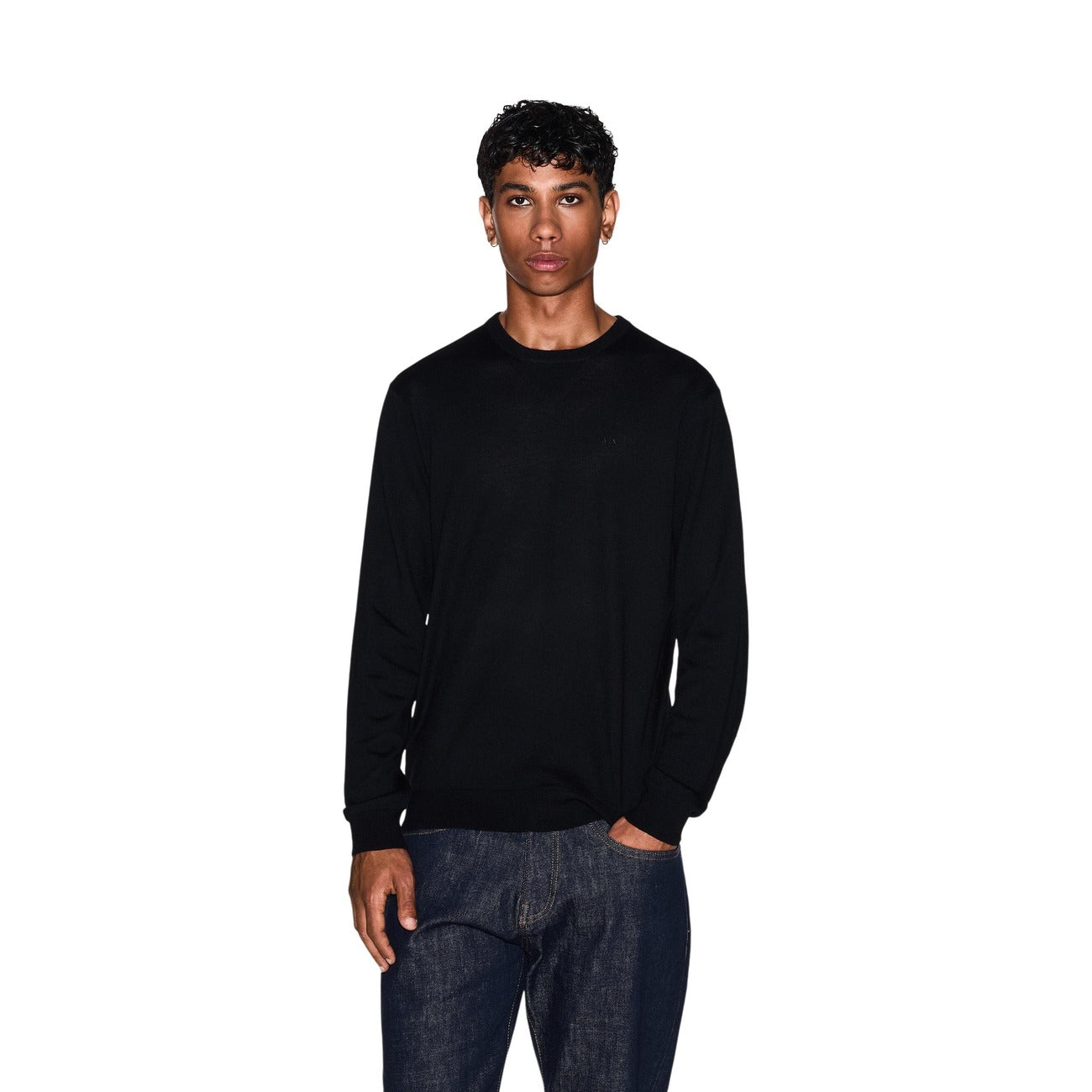 Men's Black Armani Exchange Jumper