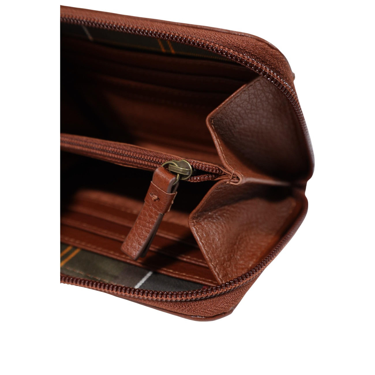 Portefeuille Barbour Femme en Cuir – Marron
