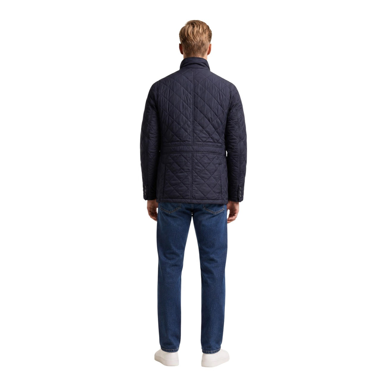 Veste Matelassée Barbour Lutz Homme – Bleu
