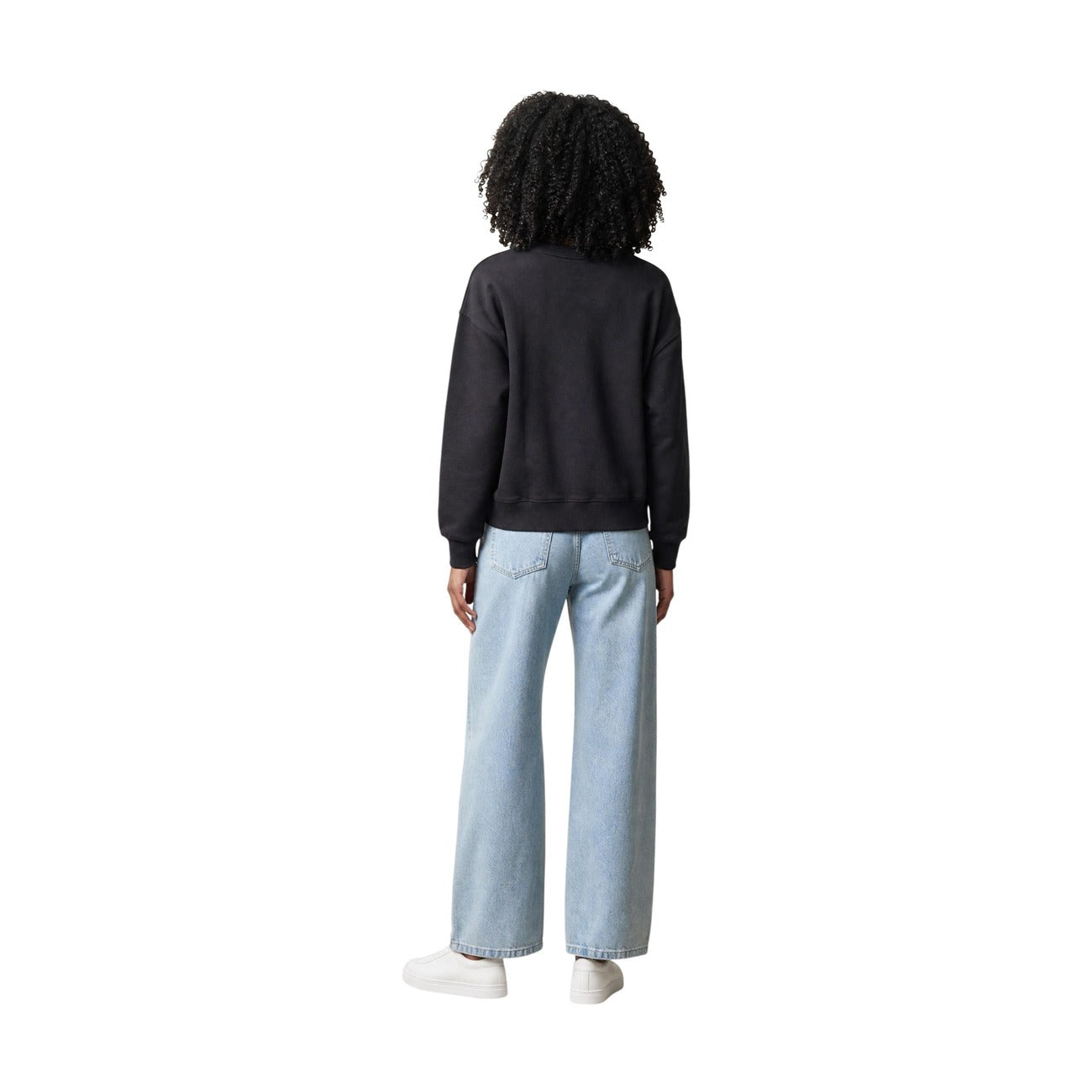 Sweat femme Levi's en coton mélangé – Noir
