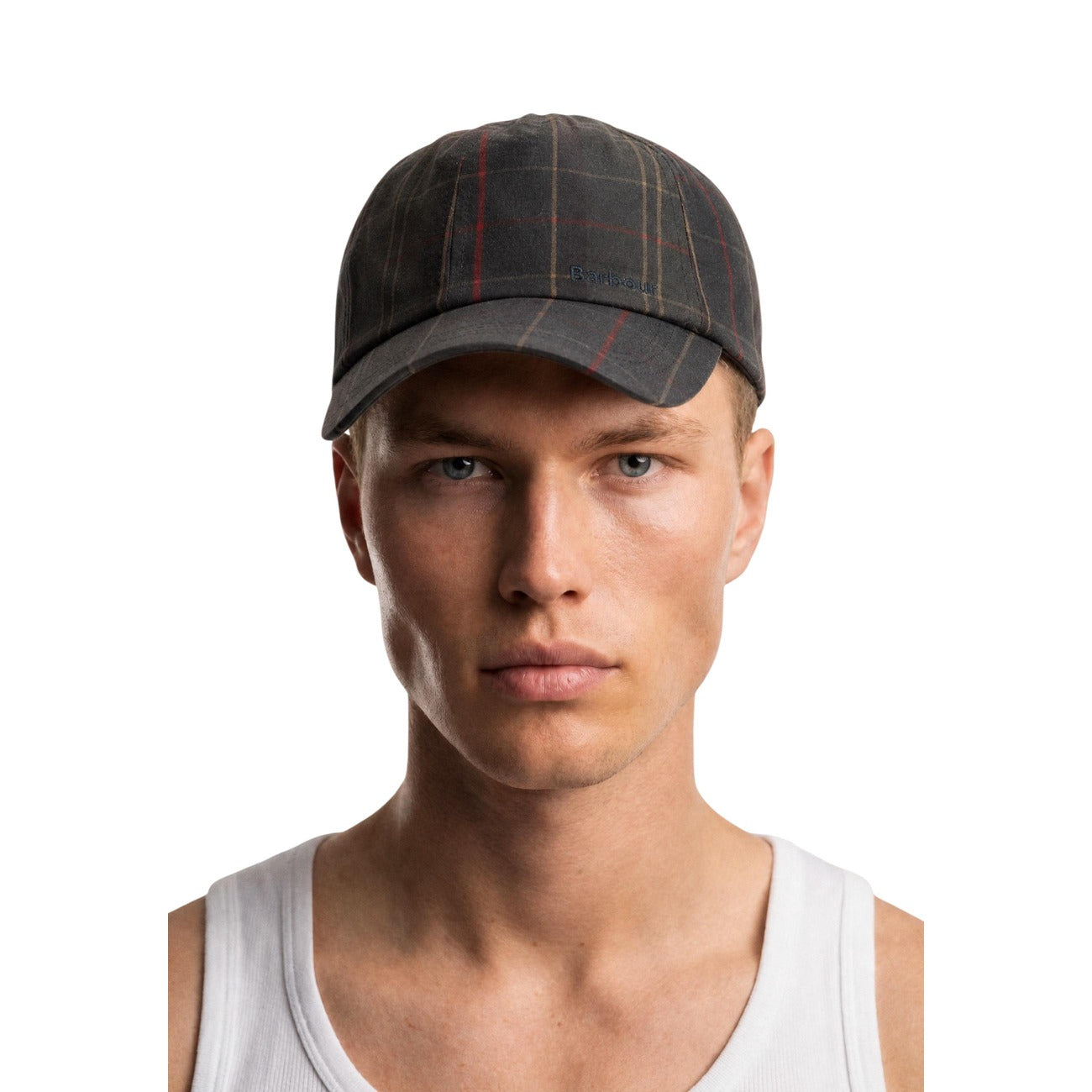 Casquette Barbour Haydon Tartan Homme – Marron