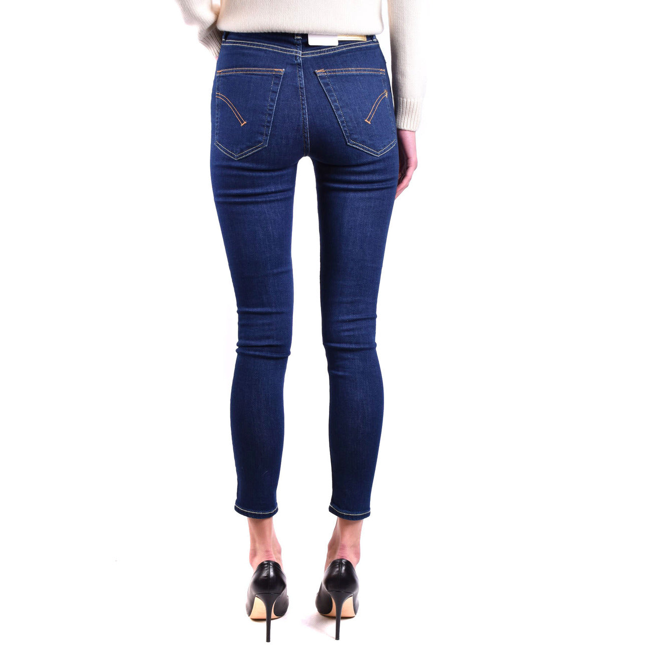 Jean femme Dondup en coton stretch – Bleu