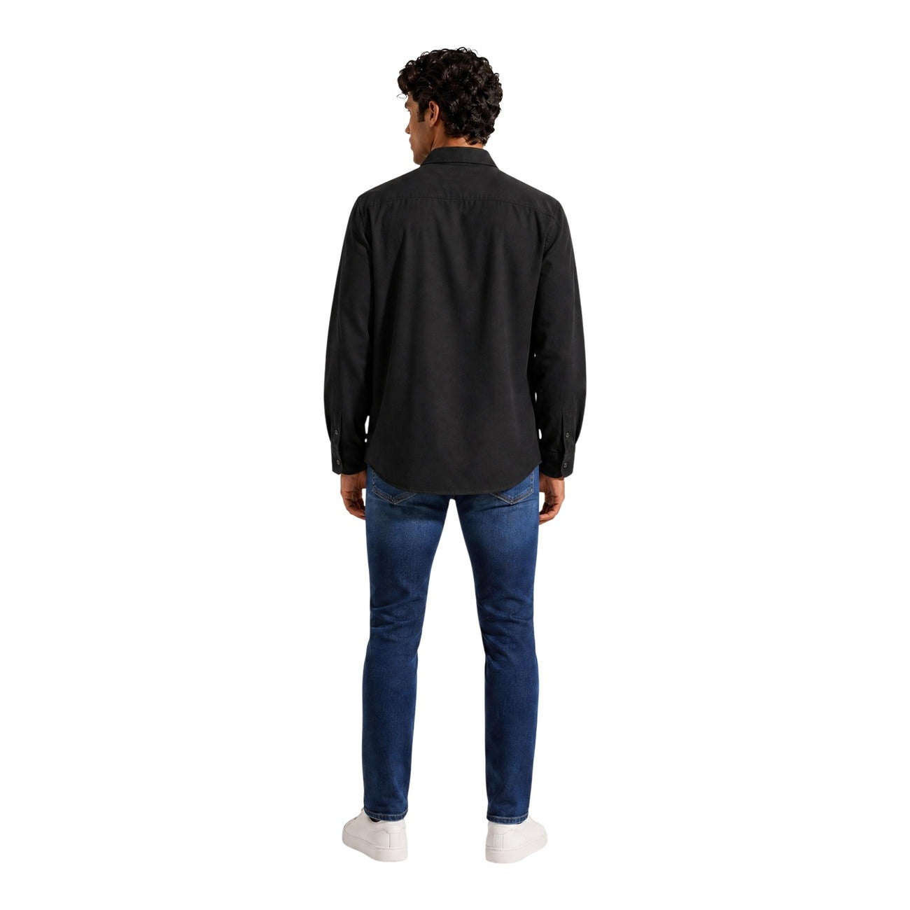 Chemise manches longues homme Calvin Klein Jeans – Noir