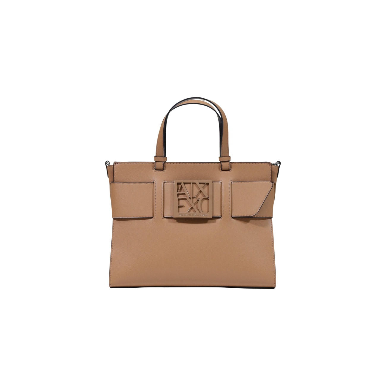 Women's brown Armani Exchange shoulder bag