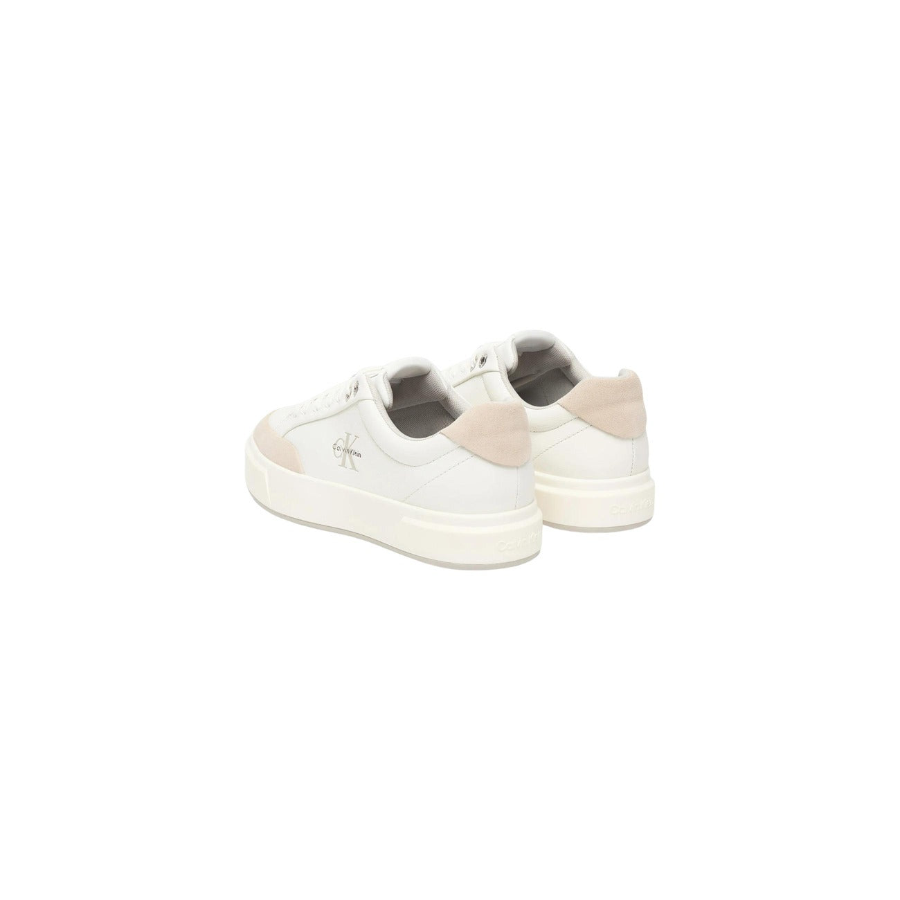 Baskets Calvin Klein Jeans Femme blanches