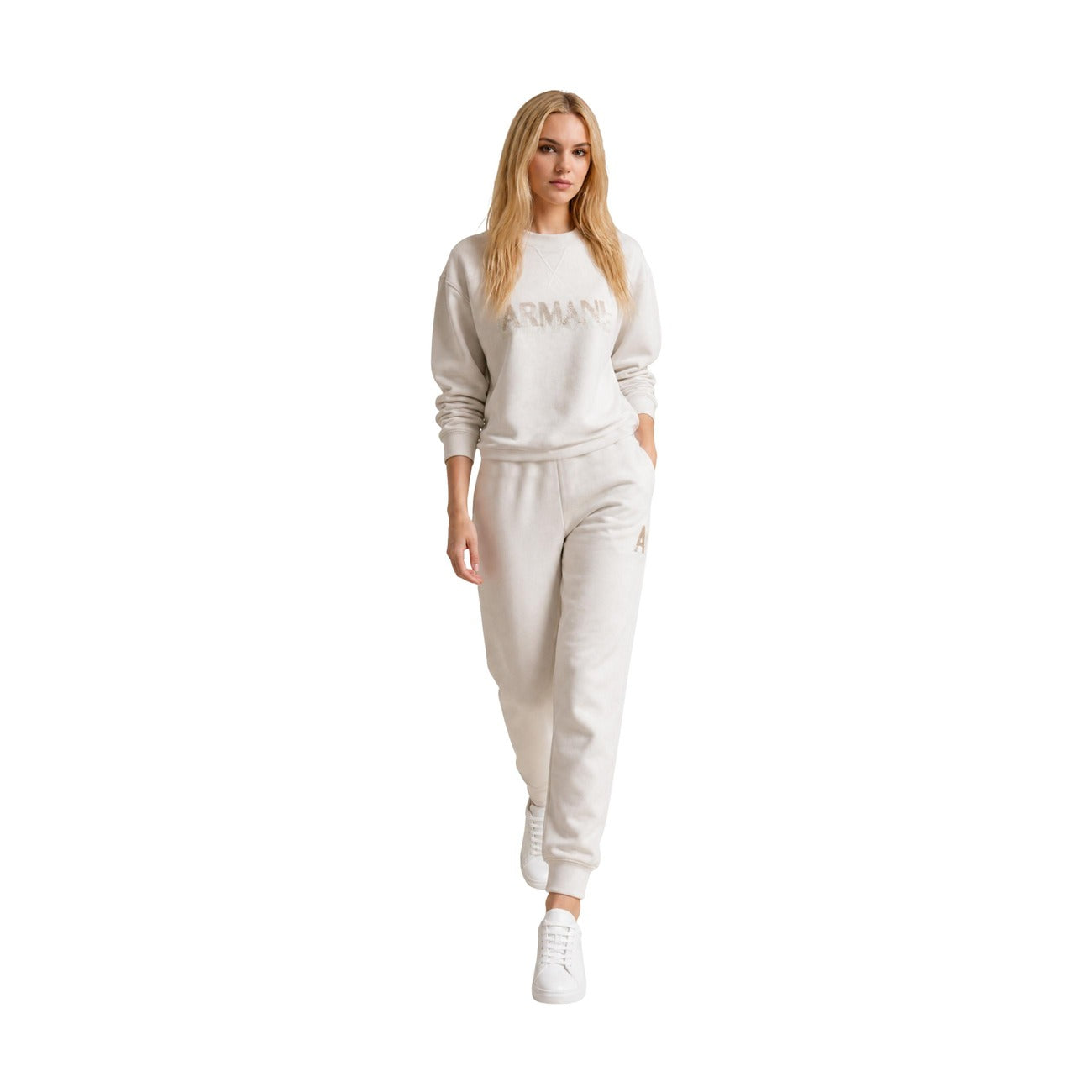 Pantalon Armani Exchange Femme – Beige