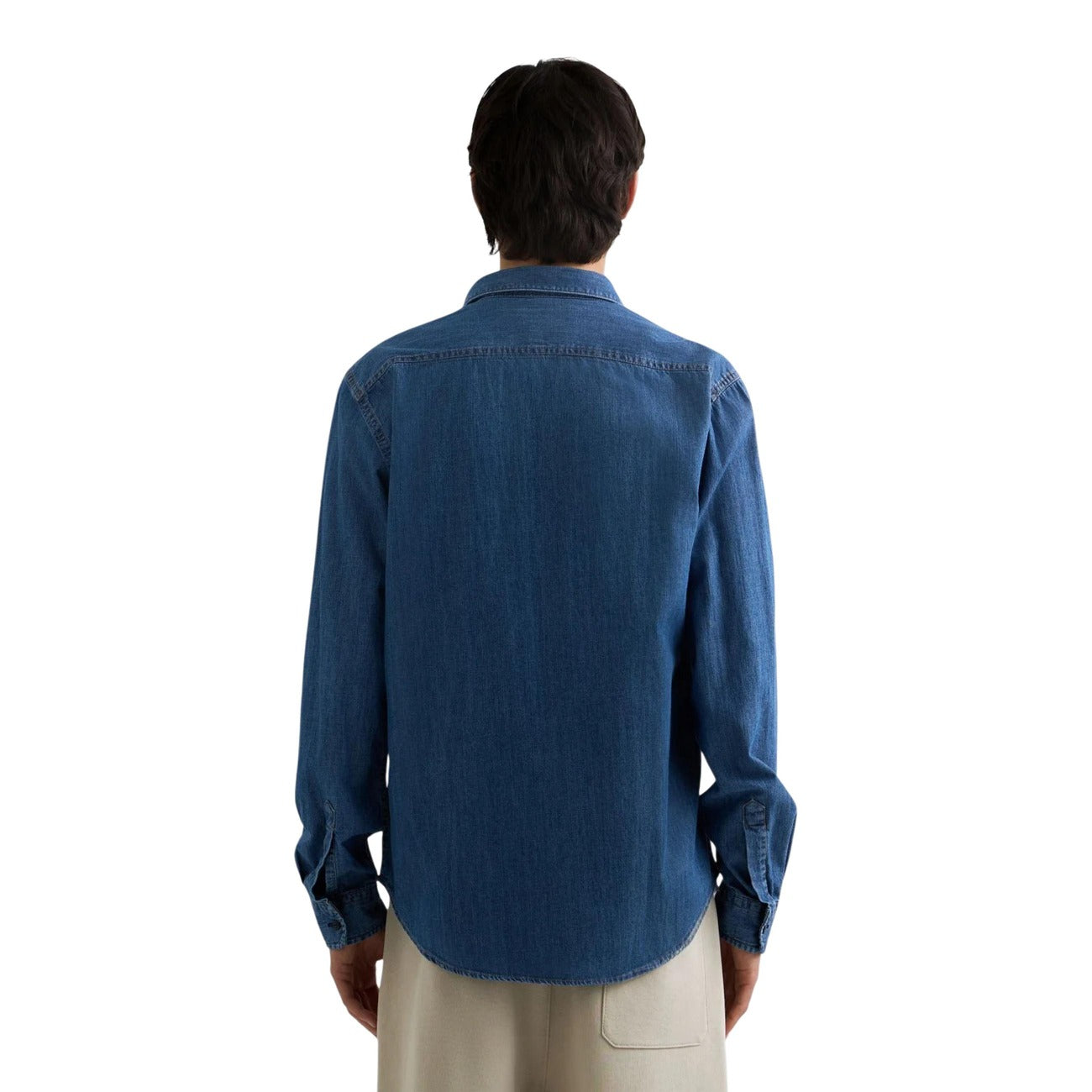 Chemise Denim Replay Homme – Bleu
