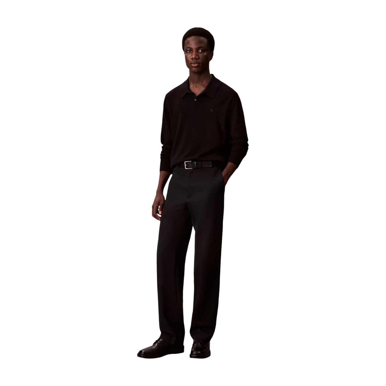 Pull Calvin Klein Homme en Laine – Noir