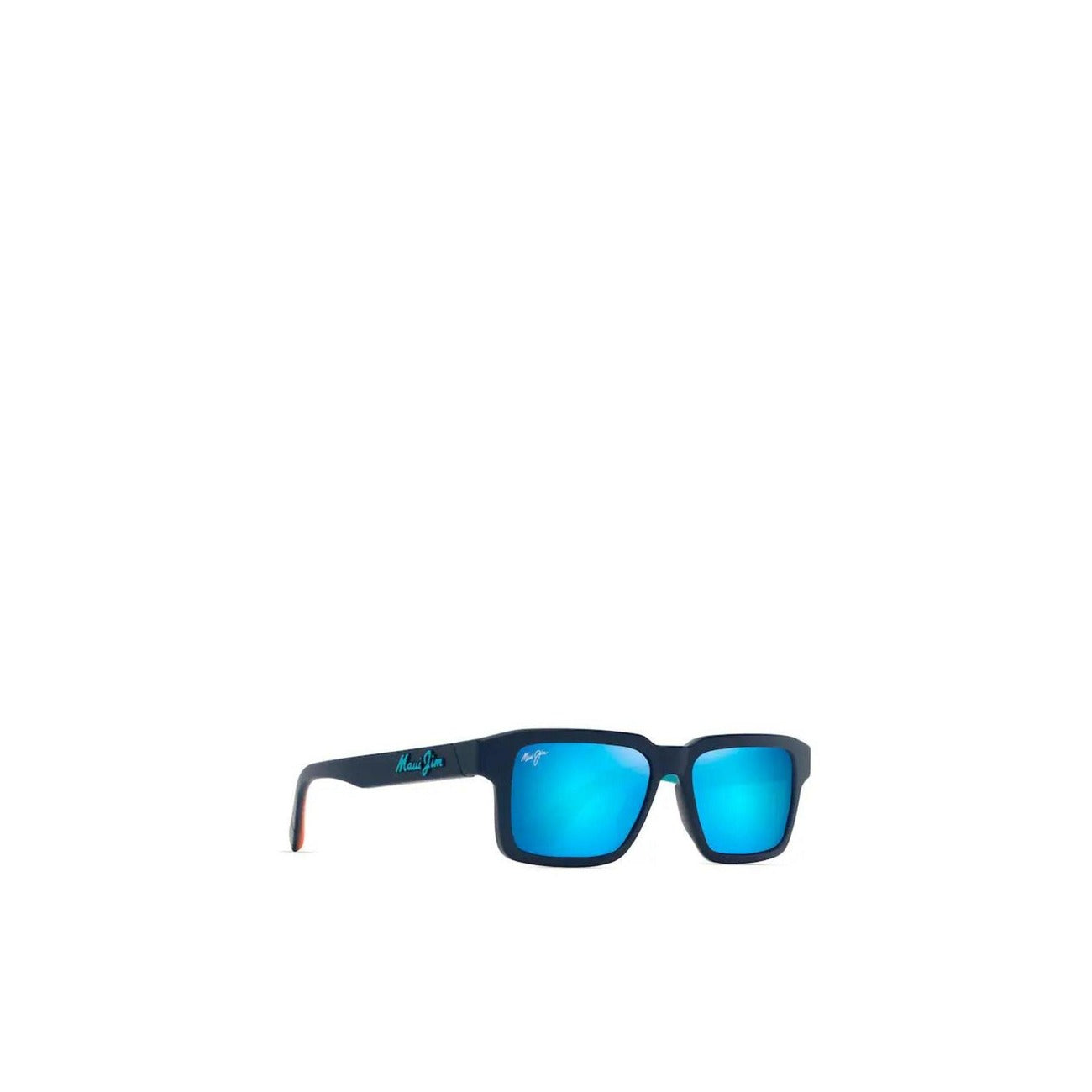 Lunettes de Soleil Maui Jim Kahiko Homme – Noir et Bleu