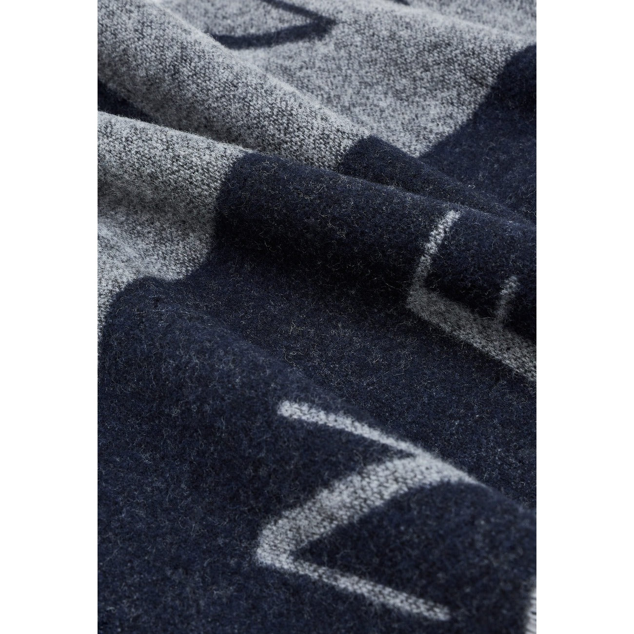 Écharpe Armani Exchange Homme en Laine – Gris