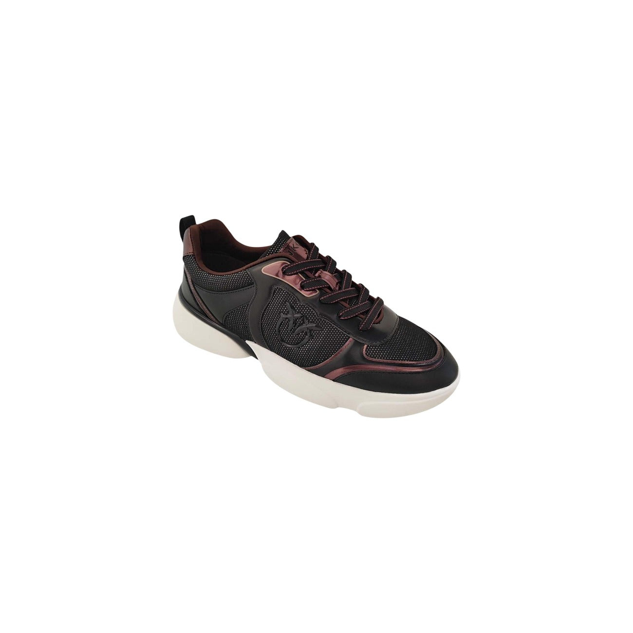 Baskets Pinko Femme Alba – Noir/Blanc