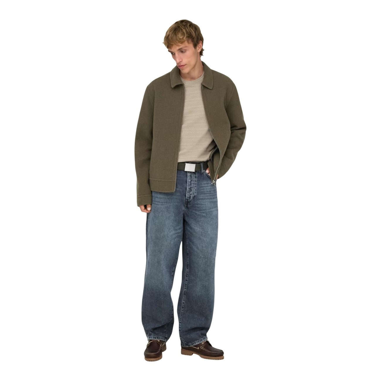 Jean Loose Only & Sons Homme – Bleu