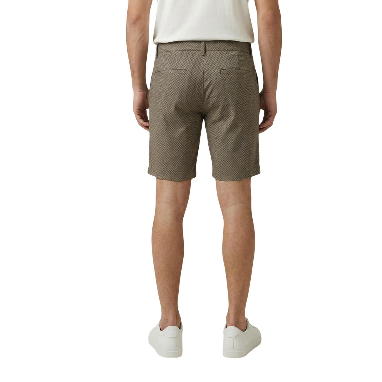 Armani Exchange Men's Shorts – Beige and Blue