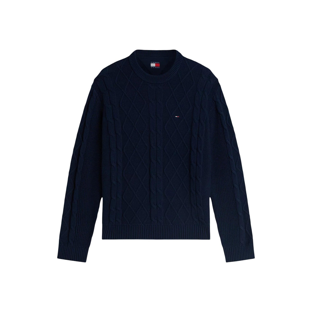Pull homme Tommy Jeans en coton bio – Bleu