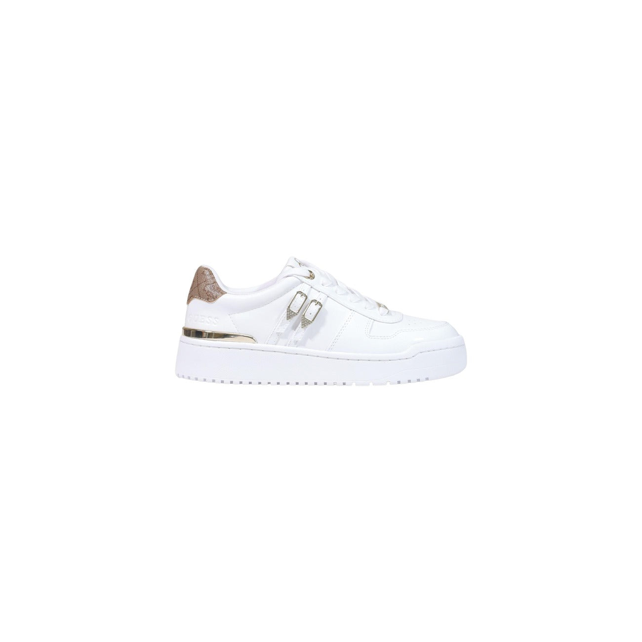 Baskets Guess Femme Maggnet – Blanc