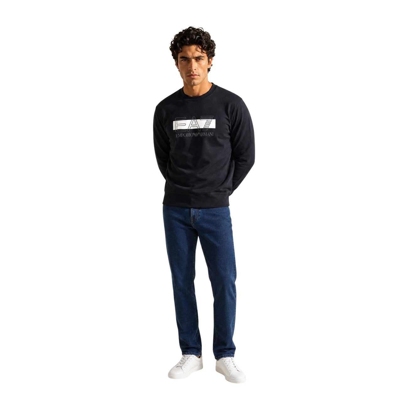 EA7 - Men's Black Sweatshirt